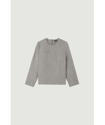 CLARISSE GREY BLOUSE vous aussi creer 