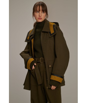 BERNE KHAKI COAT ou a consommer sur place