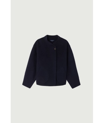 WINDSOR NAVY COAT destockage