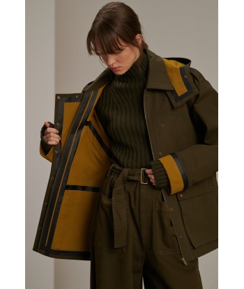 BERNE KHAKI COAT ou a consommer sur place