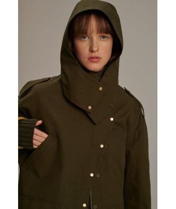 BERNE KHAKI COAT ou a consommer sur place