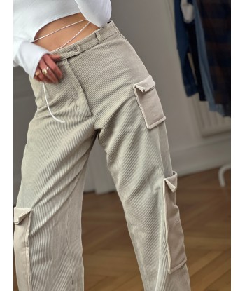 Cargo Pants côtelé N°22 basket pas cher