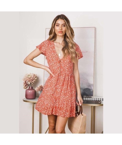 Robe it hippie orange la livraison gratuite