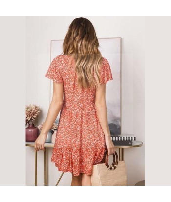 Robe it hippie orange la livraison gratuite