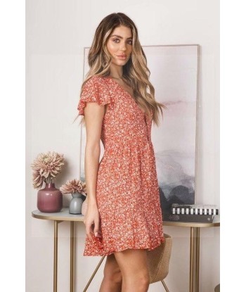 Robe it hippie orange la livraison gratuite