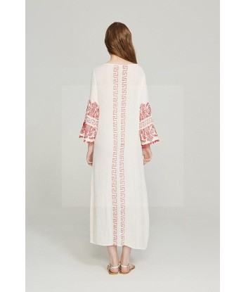 Robe blanche hippie chic pas cher de pas cher