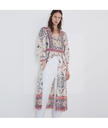 Robe blanche hippie romantique france