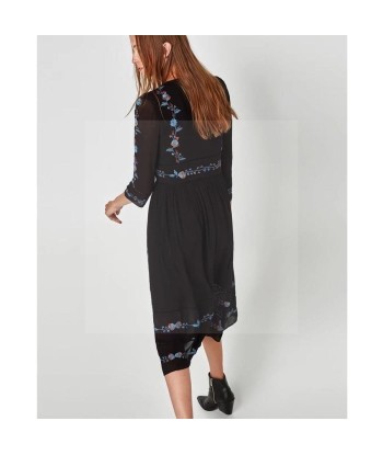 Robe cocktail longue boheme chic pas cher 