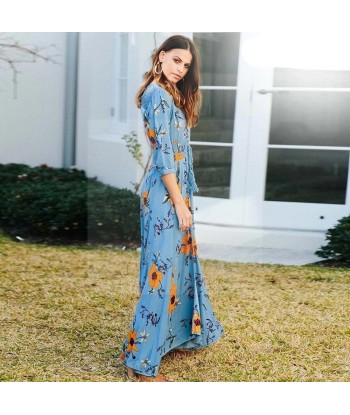 Robe boheme maxi sur le site 